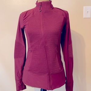 Mondetta Asymmetrical Zip Jacket sz Small